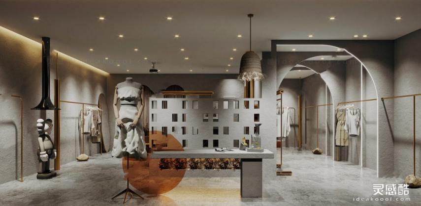 现代服装店女装店丨