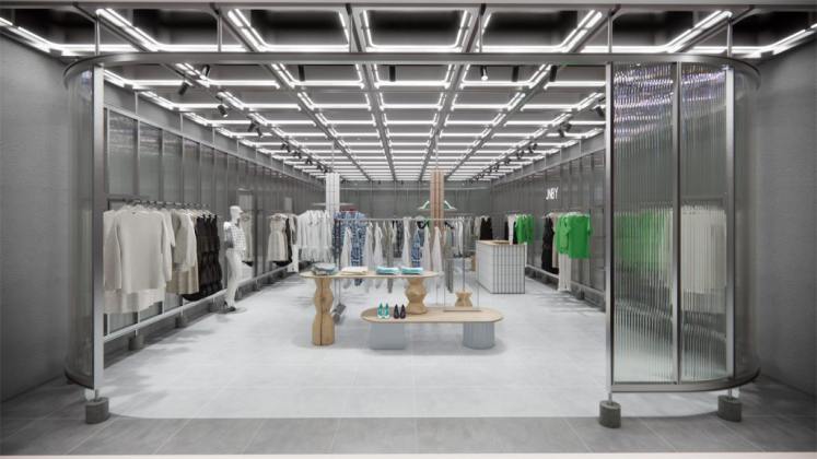 现代科技服装店丨