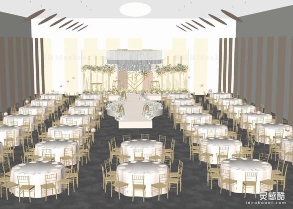 婚礼婚庆宴会厅场地丨