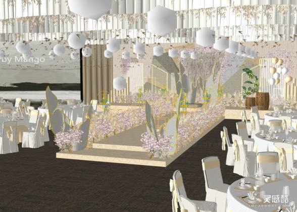 婚礼婚庆宴会厅场地丨