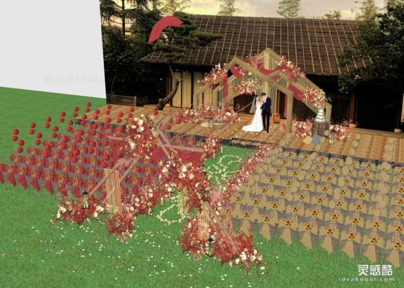 婚礼婚庆宴会厅场地 草坪婚礼丨