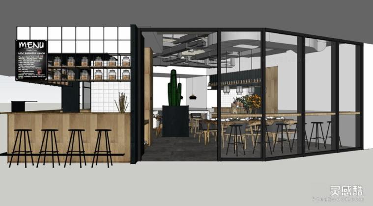 时尚快餐厅丨