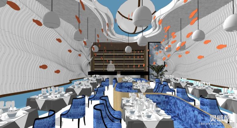 海洋主题餐厅丨