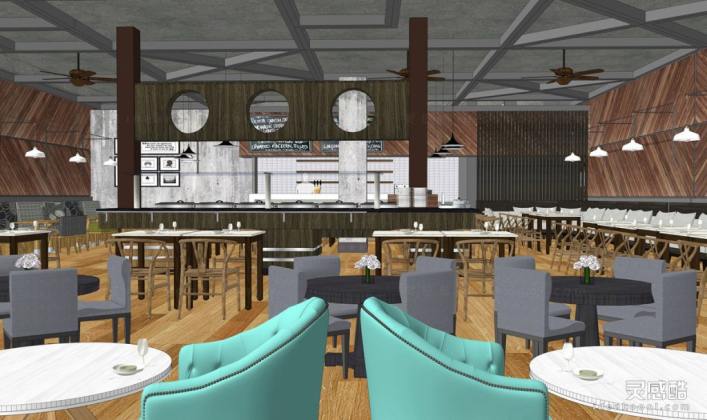 美式自助餐厅丨