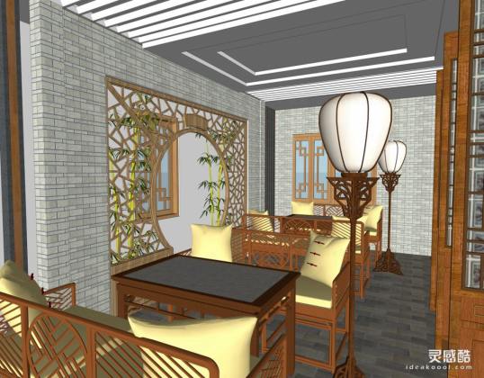 茶楼两层整体丨