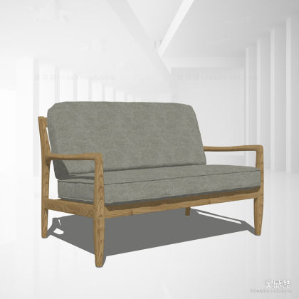 民宿风单人沙发丨