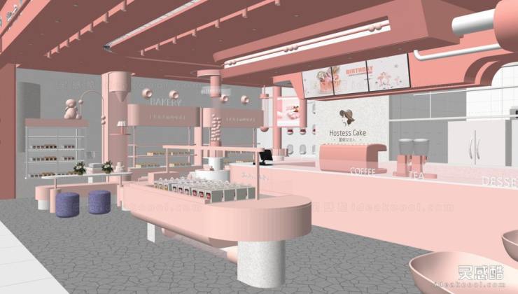 蛋糕店面包屋烘焙坊甜品店丨