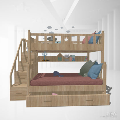 上下床 学生儿童床丨