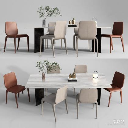 餐桌椅组合 餐椅丨