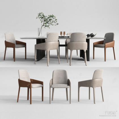餐桌椅组合 餐椅丨