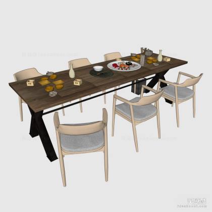 餐桌椅组合 餐椅丨