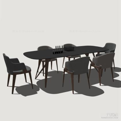 餐桌椅组合 餐椅丨