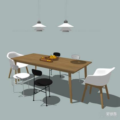 餐桌椅组合 餐椅丨