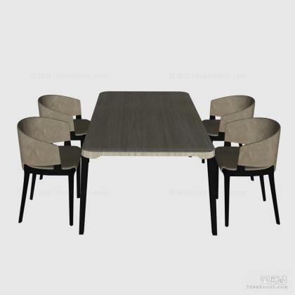 港式餐桌椅组合 餐椅丨