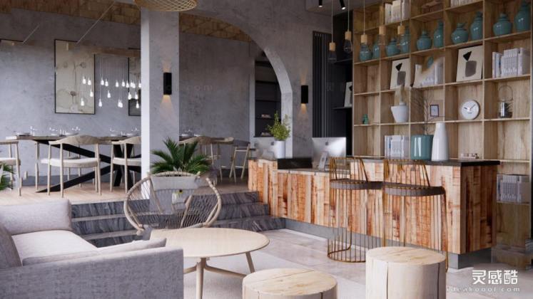 民宿大堂 民宿空间丨