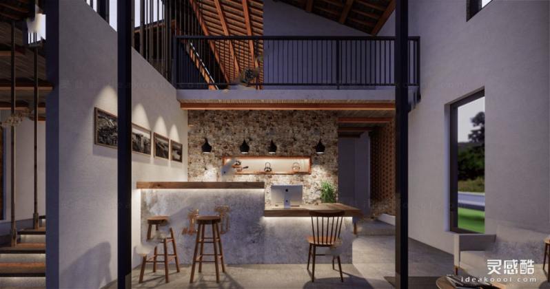 民宿大堂 民宿空间丨