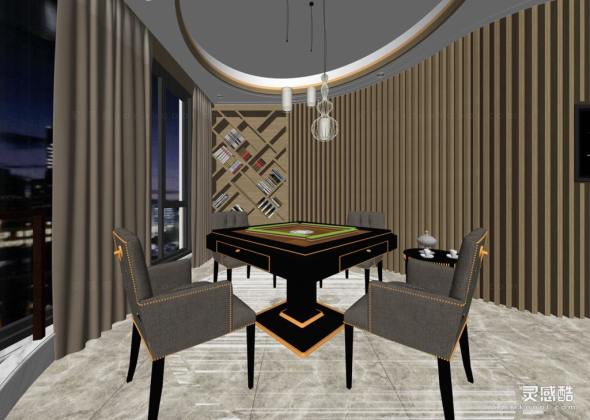 麻将室 娱乐室丨