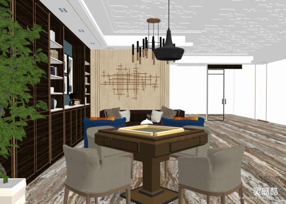 麻将室 娱乐室丨