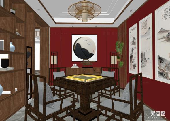 麻将室 娱乐室丨