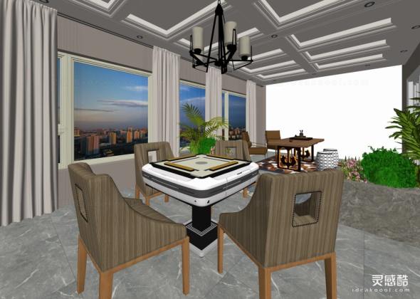 麻将室 娱乐室丨