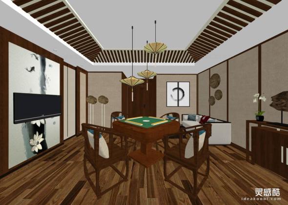 麻将室 娱乐室丨