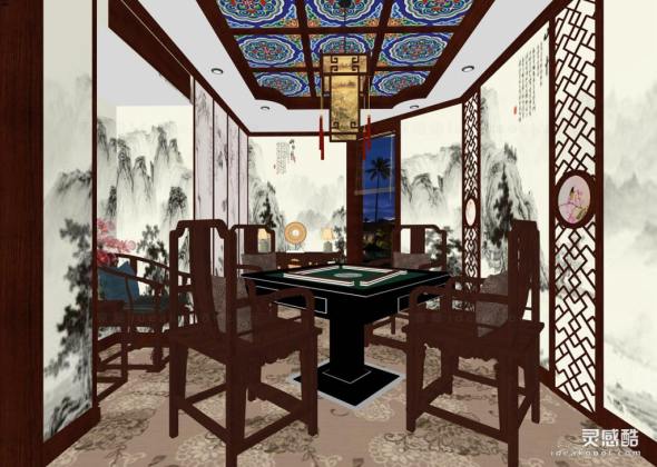 麻将室 娱乐室丨