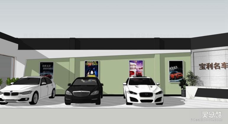 汽车销售店 展厅展馆丨
