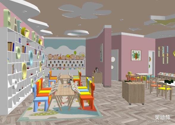幼儿园 绘本馆丨