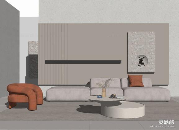 现代简约客厅 沙发茶几组合丨