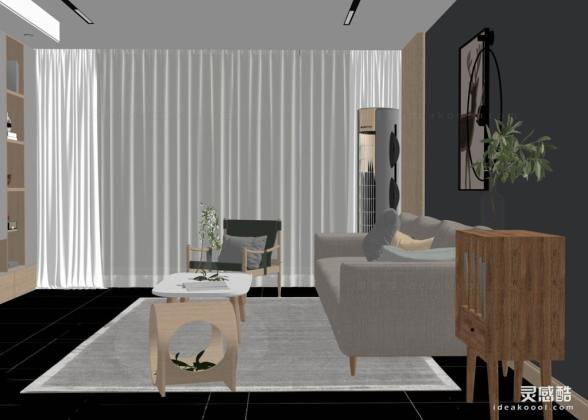 现代客厅 沙发茶几组合丨