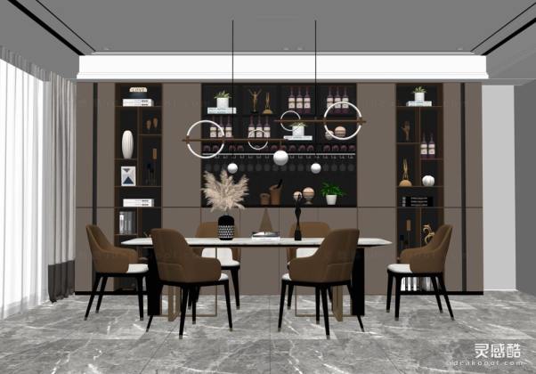 餐厅 餐桌餐椅组合丨