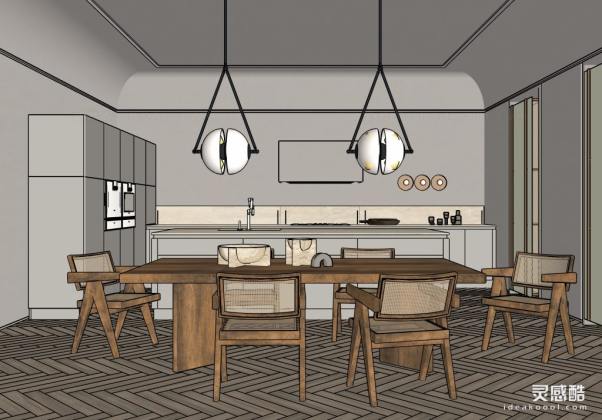 餐厅 餐桌餐椅组合丨