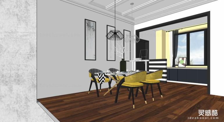 餐厅 餐桌餐椅组合丨