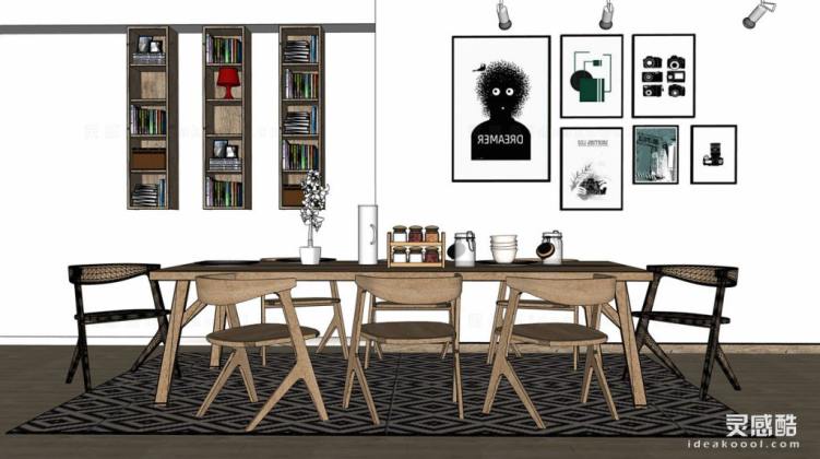 餐厅 餐桌餐椅组合丨