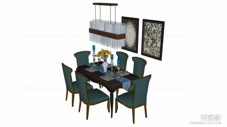 餐厅 餐桌餐椅组合丨