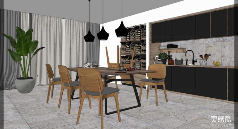 餐厅 餐桌餐椅组合丨
