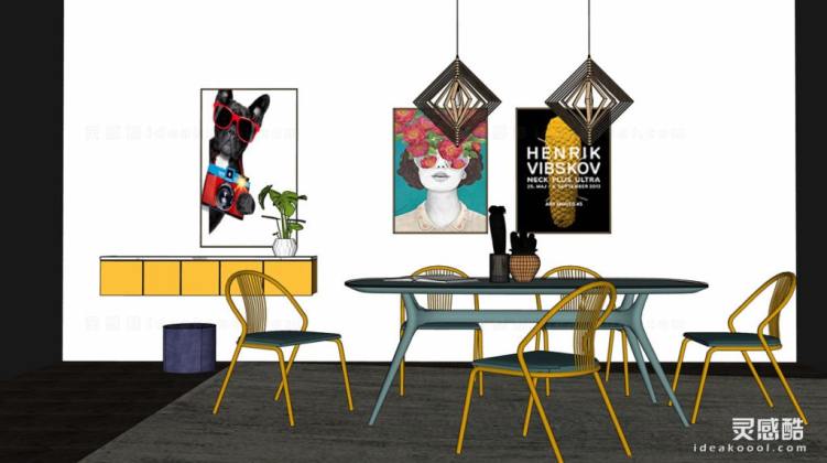 餐厅 餐桌餐椅组合丨