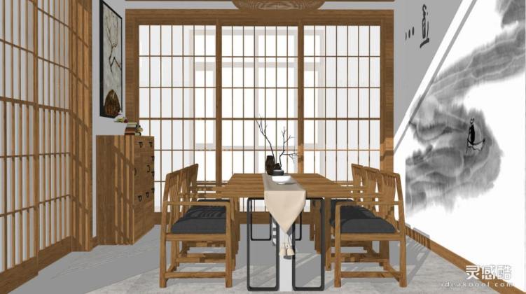 日式茶室榻榻米丨