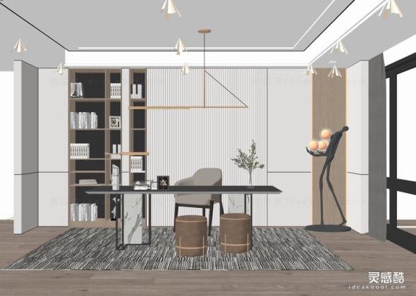 书房 书桌丨