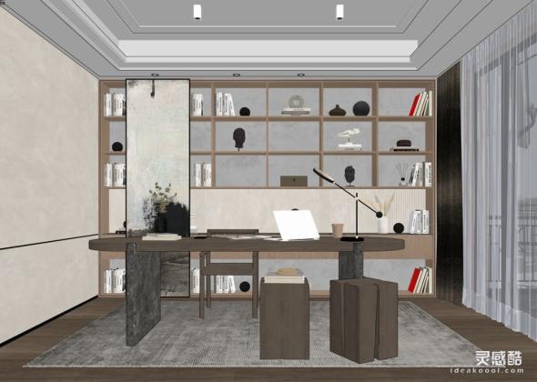 书房 书桌丨