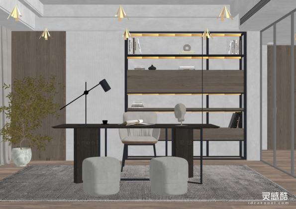 书房 书桌丨