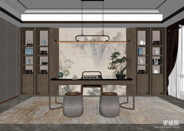 书房 书桌丨