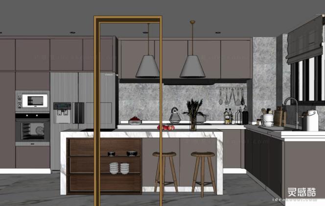 现代厨房丨