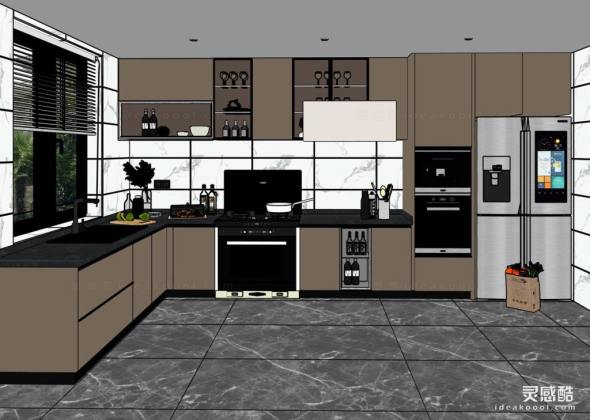 现代厨房丨