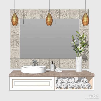 卫生间洗手台丨