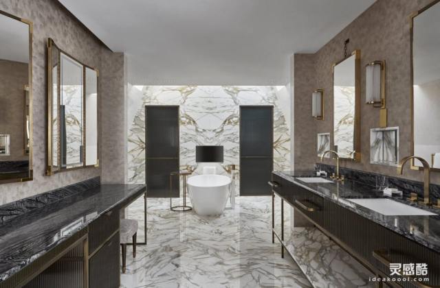 酒店卫生间 洗手台丨