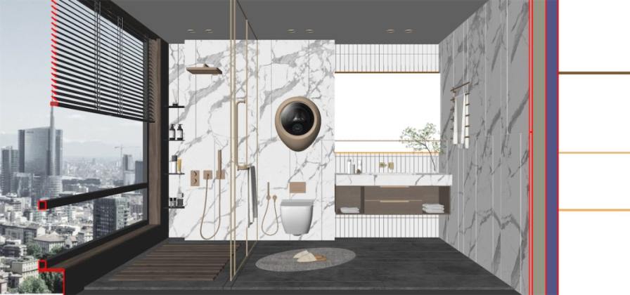 卫生间 浴室 洗手台 马桶丨