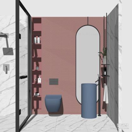 卫生间 浴室 洗手台 马桶丨