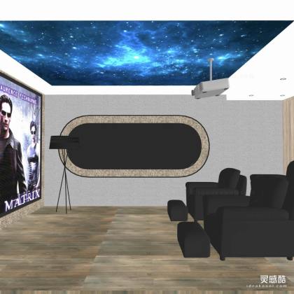 影音室 私人影院 投影仪丨