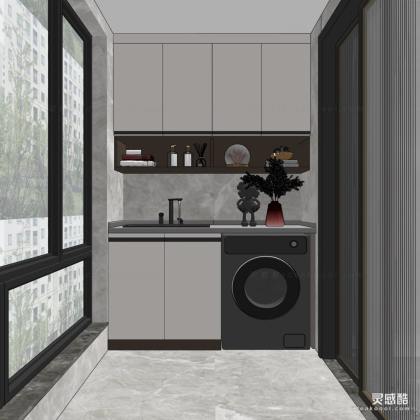 阳台 洗衣机丨